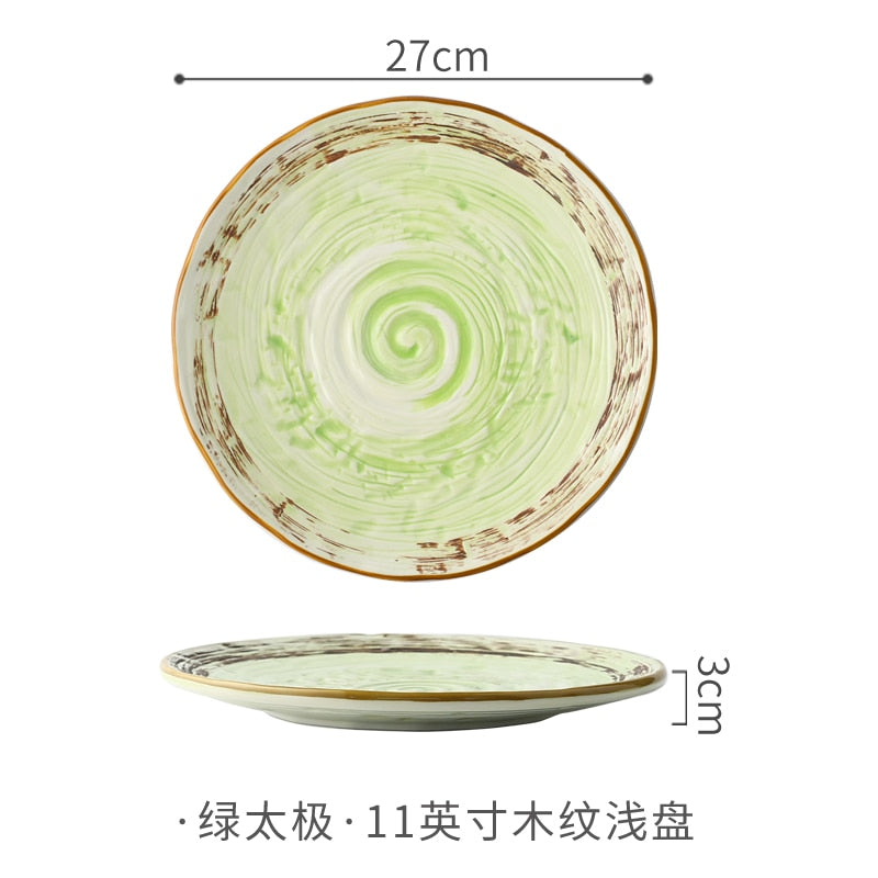 Byloh Wood Grain Dinner Plate - Byloh