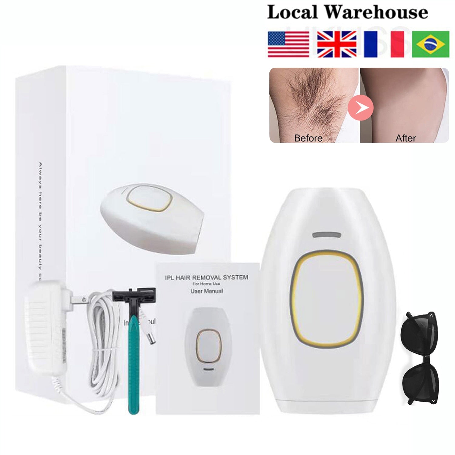 HairCleanup™ Laser Epilator - Byloh