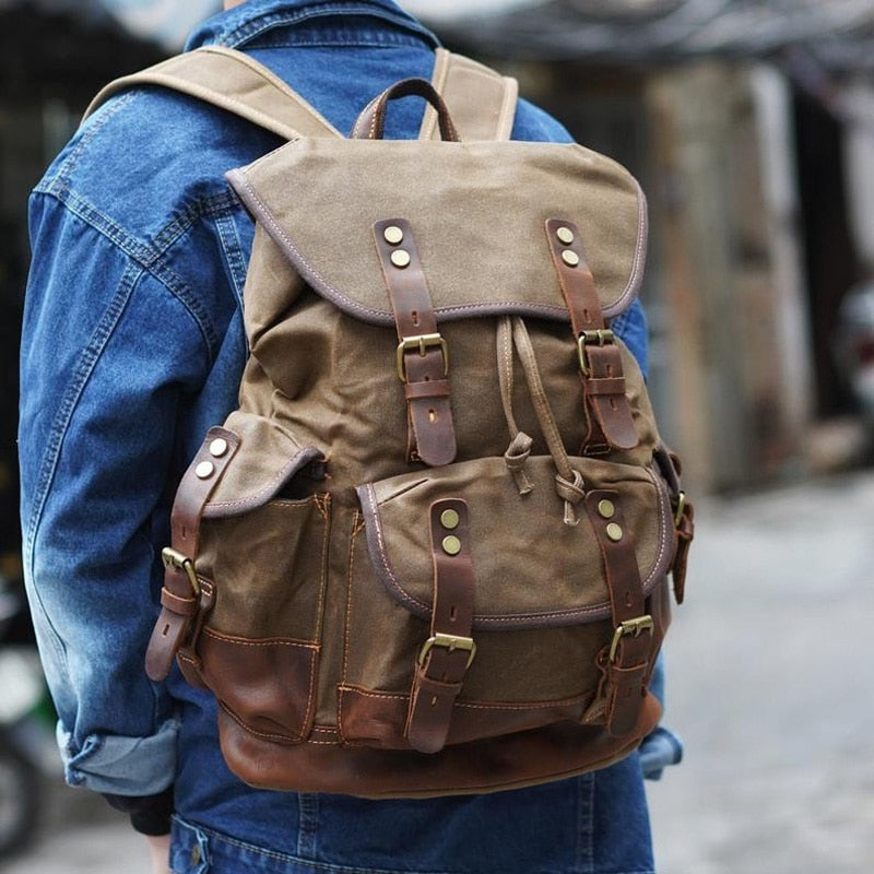 Trendy Waterproof Travel School Backpack - Byloh