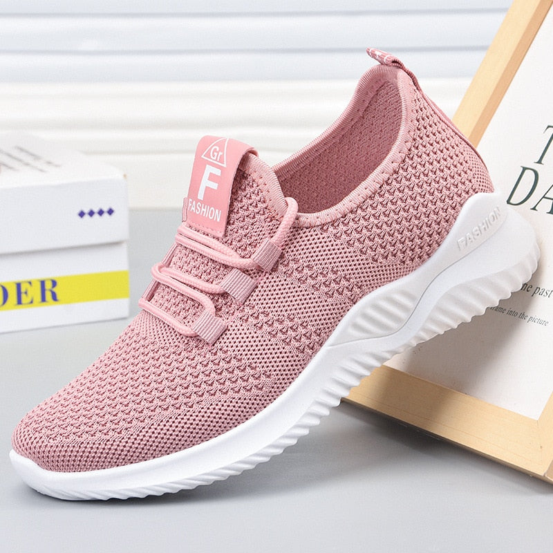 New Breathable Flying Woven Sneakers - Byloh
