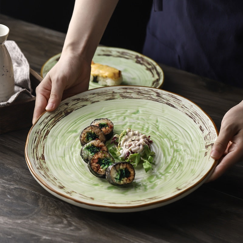 Byloh Wood Grain Dinner Plate - Byloh