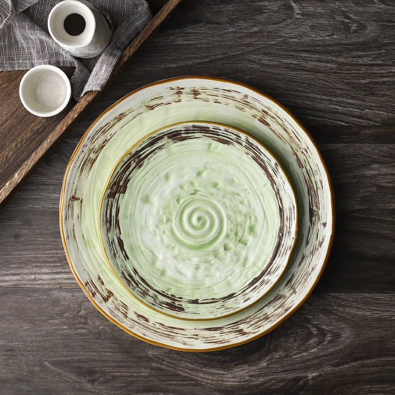 Byloh Wood Grain Dinner Plate - Byloh