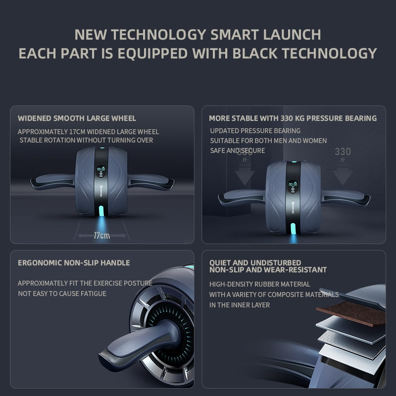 Intelligent Ab Press Roller - Byloh