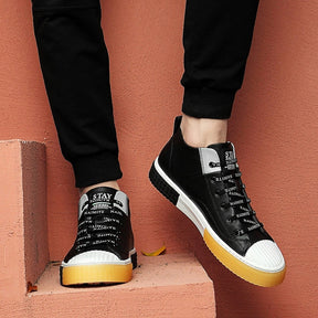 Offhand Casual Leather Sneakers - Byloh