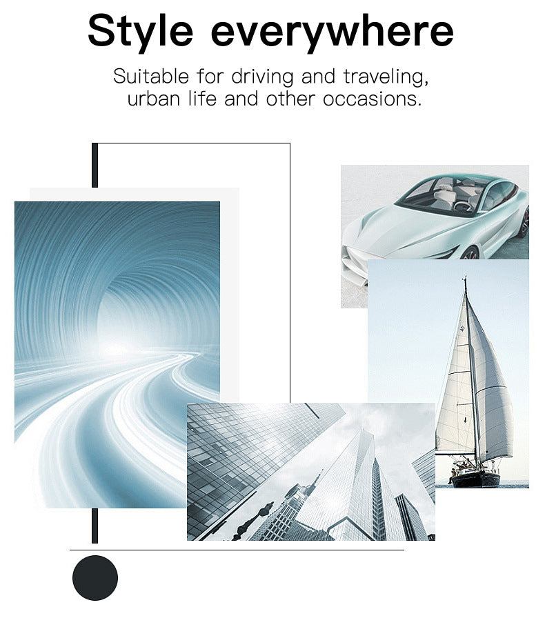 Oversize Square Sunglasses 2022 - Byloh