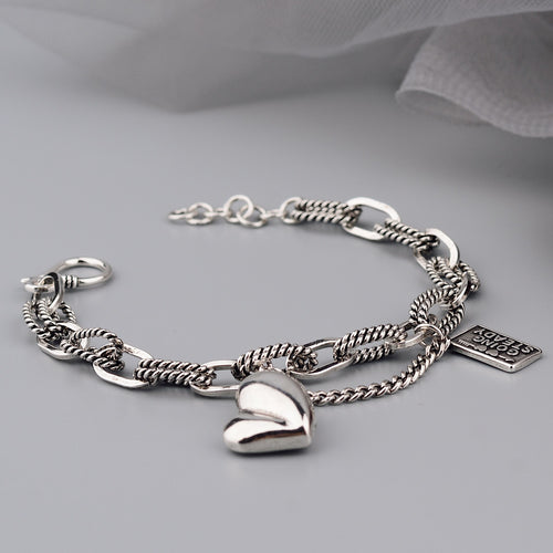 Byloh Asymmetric Love Heart Pendant - Byloh