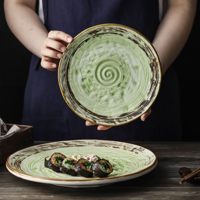 Byloh Wood Grain Dinner Plate - Byloh