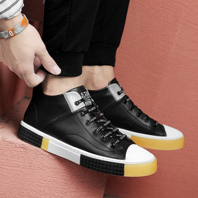 Offhand Casual Leather Sneakers - Byloh