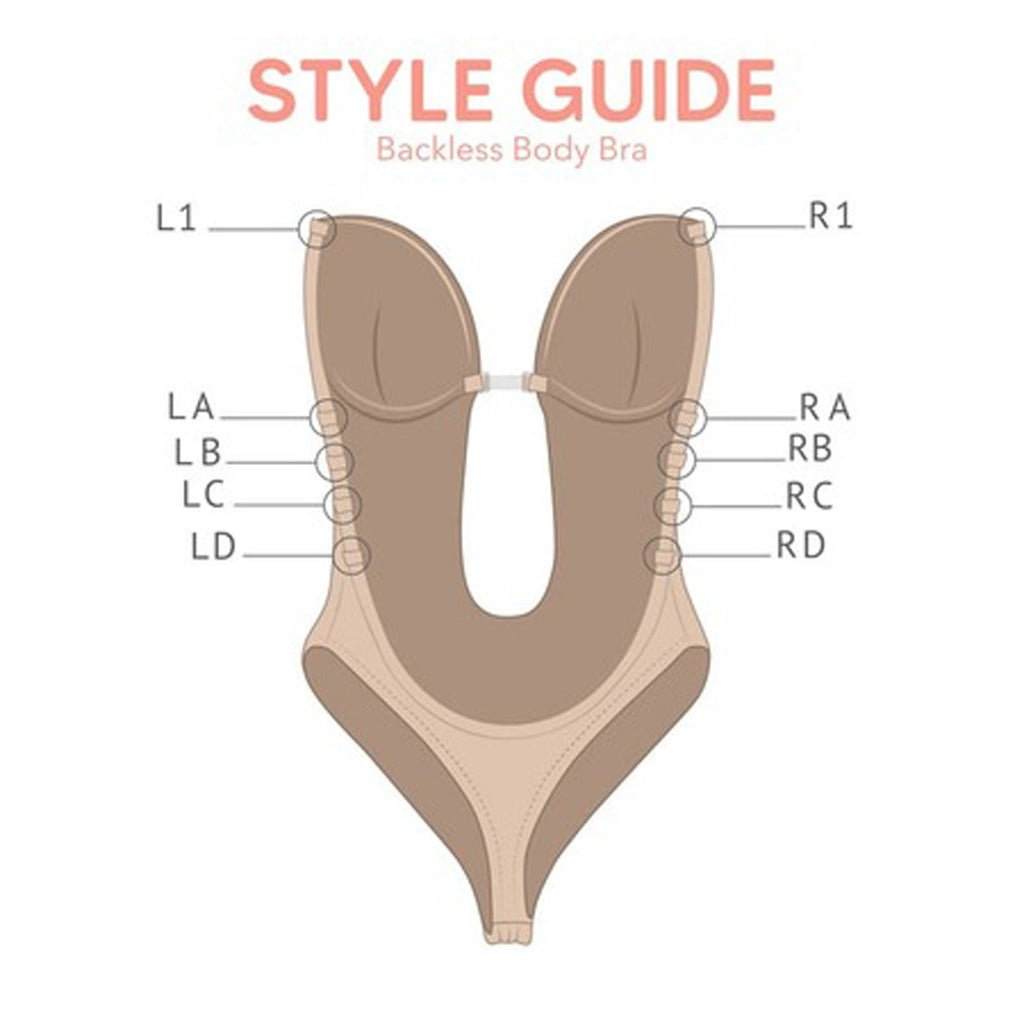 Backless Bra Body Shaper - Byloh