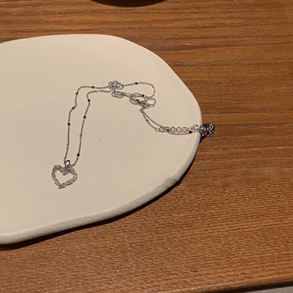 Color Love Heart Pendant - Byloh