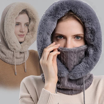 Warm Knitted Windbreaker Hat - Byloh