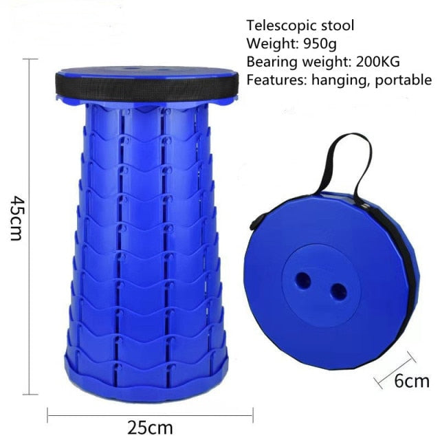 Retractable Folding Stool - Byloh