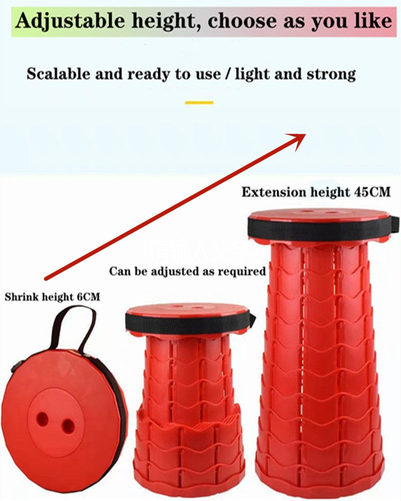 Retractable Folding Stool - Byloh