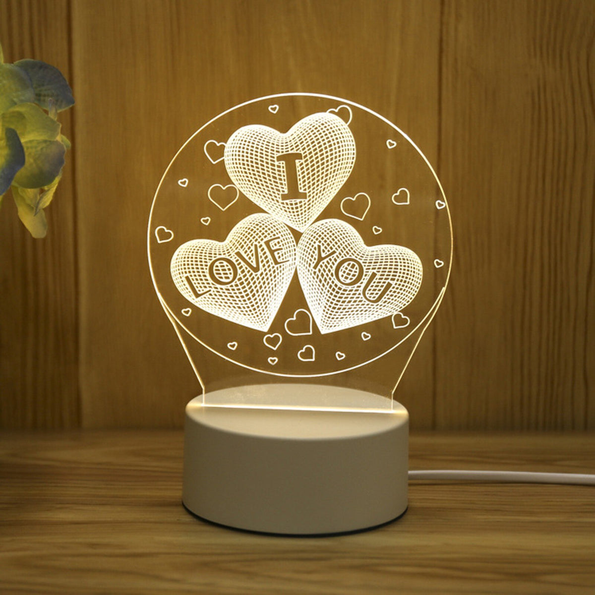 Soulful 3D Night Light Lamp - Byloh