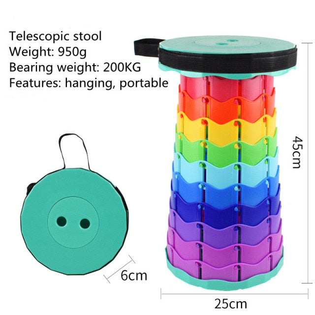 Retractable Folding Stool - Byloh