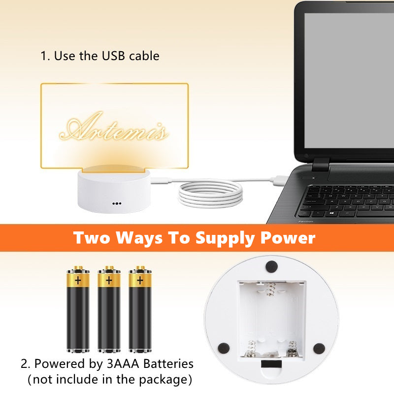 Creative Led Night Light - Byloh