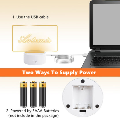 Creative Led Night Light - Byloh