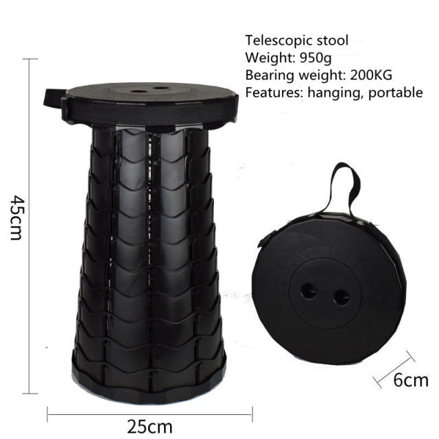 Retractable Folding Stool - Byloh