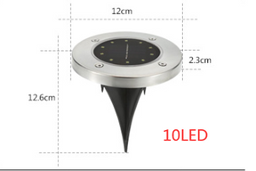 Solar Garden Disk Light - Byloh