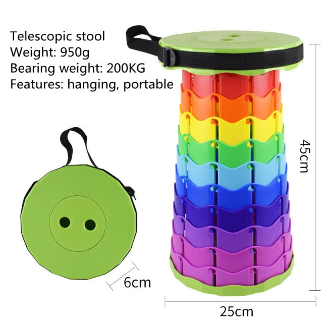 Retractable Folding Stool - Byloh