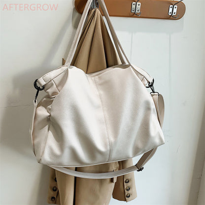 Soft Leather Shoulder Bag - Byloh