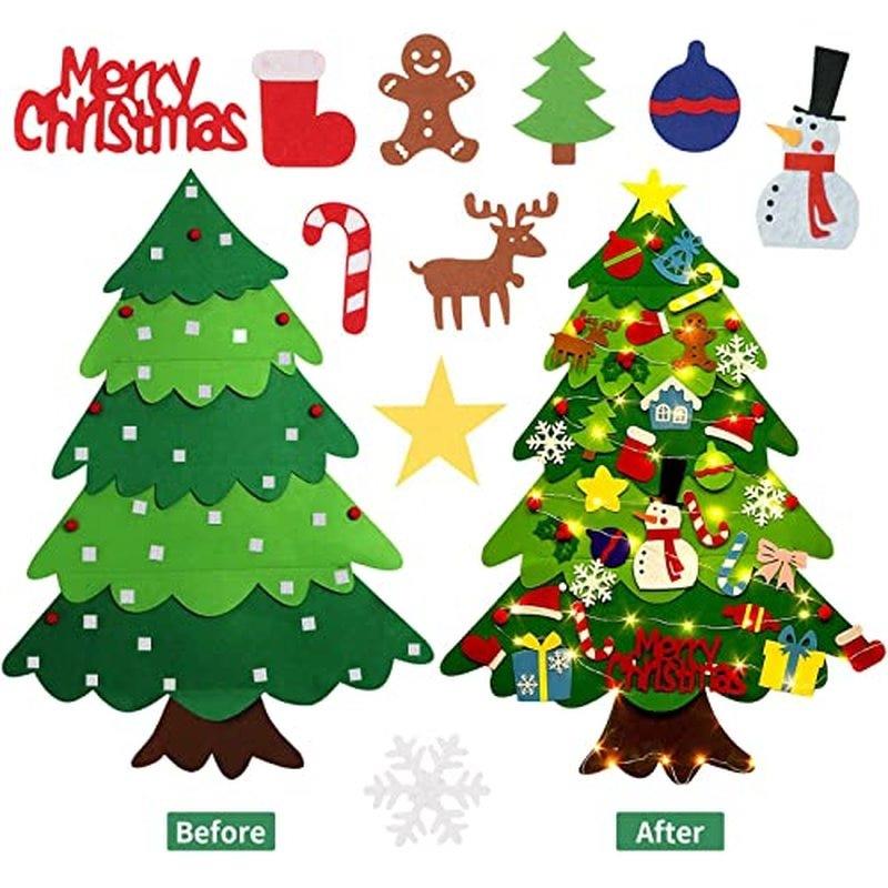 DIY Felt Christmas Tree - Byloh