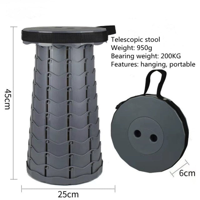 Retractable Folding Stool - Byloh