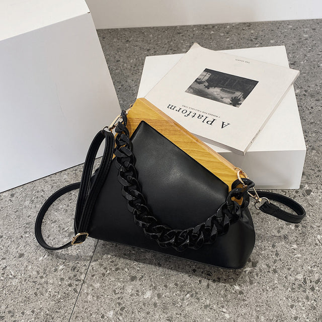 Unique Wooden Handbag - Byloh