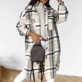 Casual Checked Jacket - Byloh