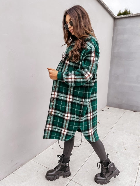 Casual Checked Jacket - Byloh