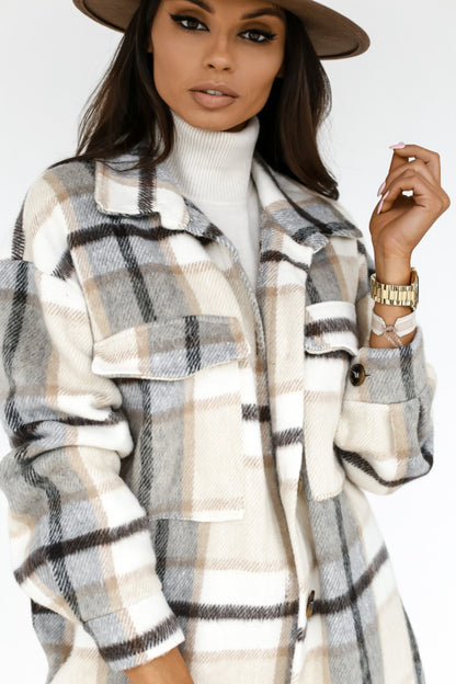Casual Checked Jacket - Byloh