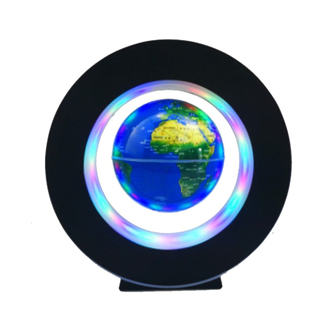 LED World Map Magnetic Levitation Floating - Byloh